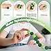 Zingbee 8 Stück Magnetische Fidget Toys, Silikon Magnetkugeln Anti-Stress Bälle, Sensorik Spielzeug für Erwachsene und Kinder, Sensorische Magnetische Kugeln Set, Stressabbau und Entspannung(Grün)