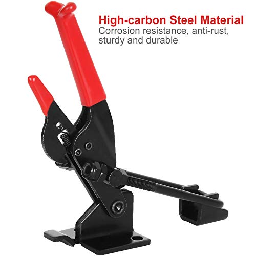 4 Pack Black Toggle Latch Clamp Self-Lock Adjustable Toggle Clamp 700Lbs Holding Capacity Heavy Duty Toggle Latch Clamp For Door, Box Case Trunk, Quick Release Smoker Pull Latch (Gh-431) #TOP5