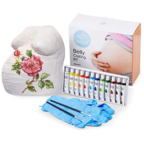 Bump Casting Kit for Creating a 3D Model Keepsake of Pregnant Belly Cover
