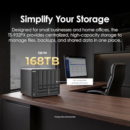 Deluxe 10GbE NAS storage system System product image