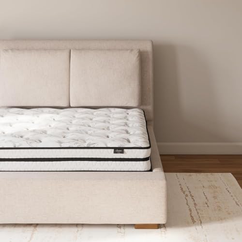 Signature Design by Ashley Twin Size Chime 8 Inch Medium Firm Innerspring Mattress with Pressure...