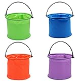 【Amplia gama de aplicaciones】 El cucharón de viaje plegable y multifuncional tiene un excelente rendimiento de sellado. Puede usarse no solo como tanque de almacenamiento de agua, sino también como tina de lavado, bolsa de picnic, bolsa de ocio, juguetes para niños, herramienta de mantenimiento y otros artículos pequeños.