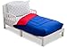 Toddler Bedding Set | Boys 4 Piece Collection | Fitted Sheet, Flat Top Sheet w/ Elastic bottom, Fitted Comforter w/ Elastic bottom, Pillowcase | Delta Children | Boys American | Red White Blue