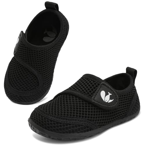 Image of FEETCITY Toddler Water Shoes Boys Girls Swim Shoes Quick Dry Kids Aqua Socks Barefoot for Beach Swimming Pool