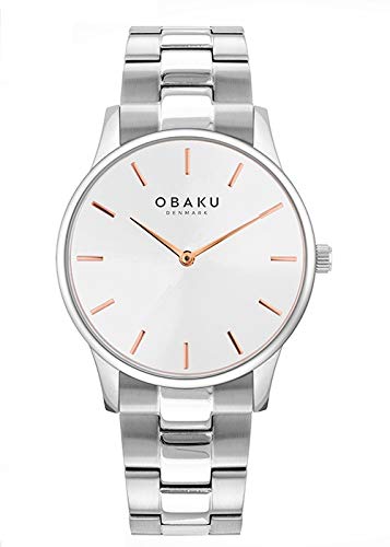 Obaku LYNG Peach Analog Silver Dial Mens Watch-V247GXCISC (B08Y8R5ZYS) Amazon Price History, Amazon Price Tracker
