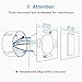 Interruptor de Pared Wi-Fi 2 Vías, 1 Canal, Compatible con Alexa, Asistente...