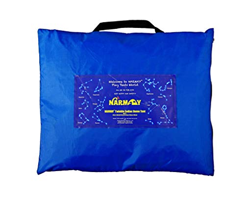 NARMAY Play Tent Twinkle Zodiac Dome Tent for Kids Indoor / Outdoor Fun - 48 x 48 x 40 inch