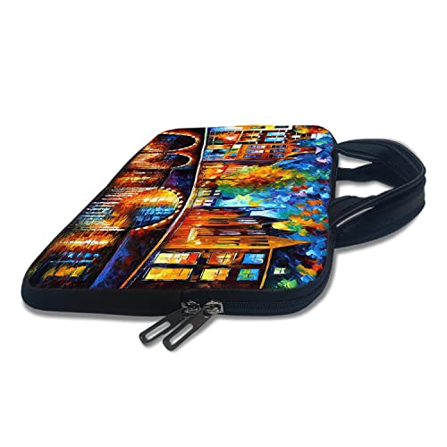 Image of TheSkinMantra Chain Laptop Sleeve Bag Compatible with Laptop /Macbooks /Chrombook /Notebook /Zbook (15.6 Inch (Handle), Venice It is)