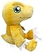 Boufery Anime Digimon Adventure Yagami Taichi Agumon Juguetes de Peluche, muñecos de Animales de Peluche Suaves para niños Regalo de cumpleaños de 20cm
