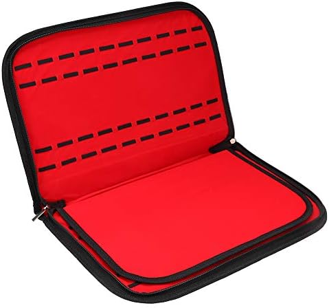 TOPINCN Watch Storage Box 20 Slots Watch Organizer Case With Zipper Velvet Dust-Free Jewelry Display Tray Large Wristwatch Collection Container