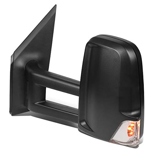 Oe Style Powered+Heated+Led Turn Signal Driver Left Side View Mirror Compatible With Mercedes Benz Dodge Sprinter 10-14 #TOP30