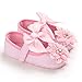 Fashion Girls Princess Exquisite Solid Color Flower Bow Shoes Baby Toddler Shoes Youth Soccer Cleats Size 3 (Pink, 5 Infant)
