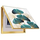 Sélection des tailles : il y a 4 tailles au choix, veuillez mesurer la taille de votre boîte de compteur avant d'acheter ! La longueur et la largeur de la peinture murale décorative sont 10 cm/3,9 pouces plus grandes que la boîte à cadeaux ! L'épaisseur du boîtier du compteur ne doit pas dépasser 4,5 cm/1,77 pouces !