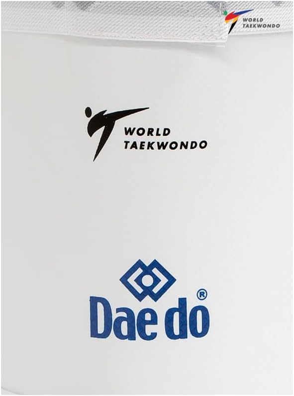 DAEDO WT Recognized Taekwondo Shin Guard, Officially Approved for International Competitions, Sizes S-XL, Lightweight and Durable Protection