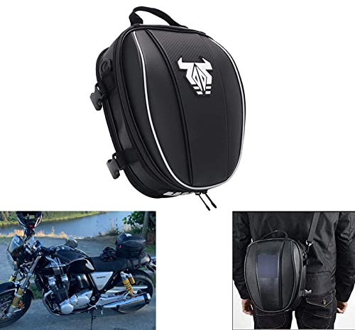 Borsa Laterale Per Moto Impermeabile, Regolabile, Con Fibbia Robusta E Dettagli Riflettenti - Per Bici E Moto