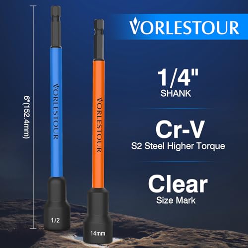 Vorlestour 16Pcs Magnetic Nut Driver Set thumb #2