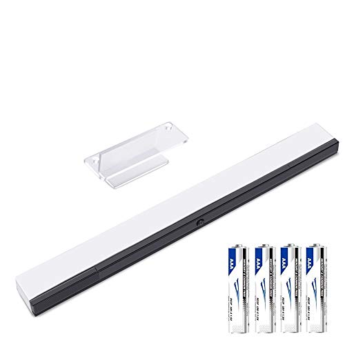 KIMILAR Replacement Wireless Sensor Bar Compatible with Nintendo Wii and Wii U Console