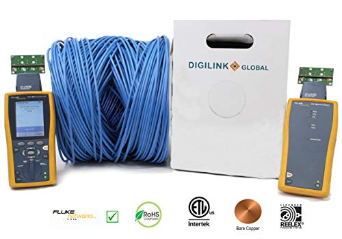 Cable Cat6e Plenum UTP 1000ft 23AWG Azul miniatura 6