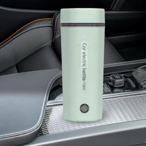 Taza eléctrica para auto 400ml, 12V color verde miniatura 5
