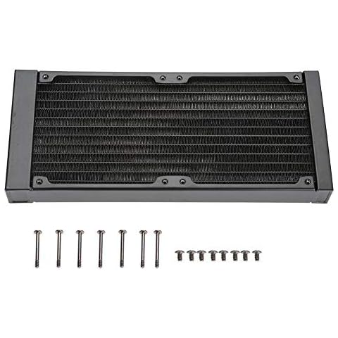 Richer-R 120mm/240mm/360mm Aluminium Radiator, Computer Wasserkühlung Aluminiumheizkörper G1 Cover