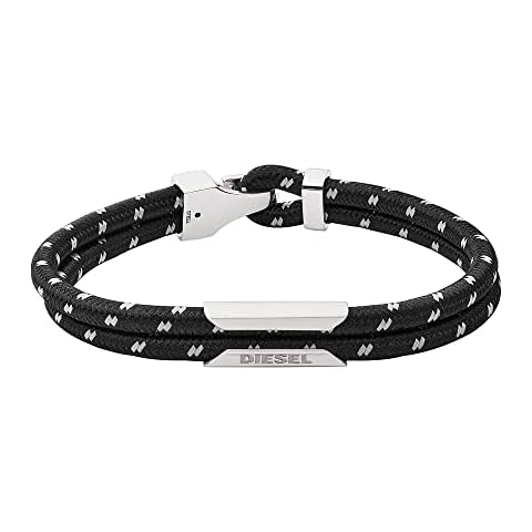 Diesel Herrenarmband Nylon schwarz DX1248040 Cover