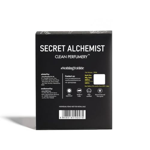 Image of Secret Alchemist The Alchemy Duo Eau de Parfum (EDP) 2 x 10ml | Clean, Long Lasting Discovery Set | Madurai Jasmine & Rare Vanilla | Floral & Vanilla Fragrances for Men & Women | Luxury Gift Set | Travel Size Up to 300 Spritz