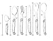FlyingColors Laguiole Stainless Steel Flatware Set. Multicolor Handles, Wooden Storage Box, 34 Pieces
