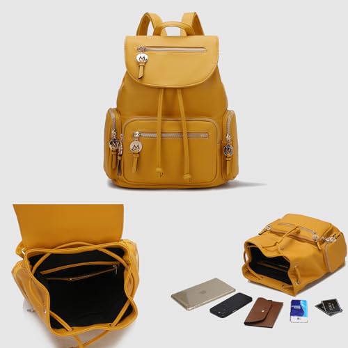 MKF Collection Women Backpack, Vegan Leather Top-Handle Handbag Ladies Daypack Bookbag by Mia k by MKF Collection - Used condition - Image 5