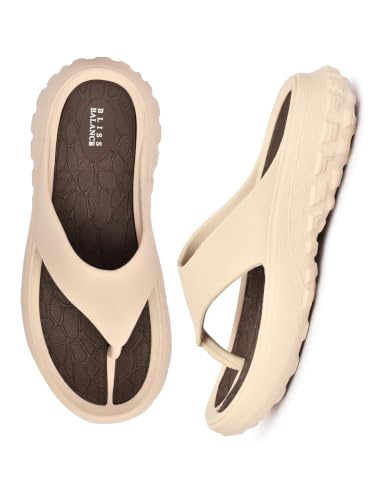Image of Extra Soft Premium Slippers with Soft Acupressure Comfortable & Light Weight Stylish & Anti-Skid Classic Ultra Soft Casual Waterproof & Everyday Flip Flops BB155