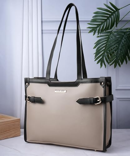 Image of LEGAL BRIBE Stylish Buckle Tote Bag