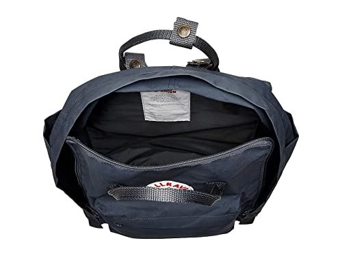 Fjallraven Women's Kanken Backpack, Graphite, Grey, Blue, One Size