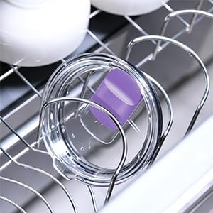 Miniatura 7 de Tapa de vaso de 30 onzas, tapas de repuesto compatibles con vaso YETI de 30 onzas, taza de 14 onzas y taza con popote de 35 onzas, tapas de taza a