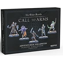 Modiphius Elder Scrolls Call to Arms - Adventurer Followers - Resin Black