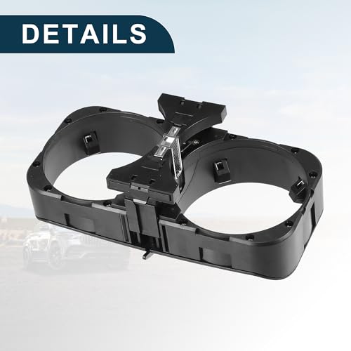 Portavasos para Mercedes-Benz W221 color negro miniatura 7
