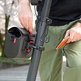 Rixen und Kaul Caddy Oversized KR863 - Fahrradkorb, Schwarz, Kunststoff, Rahmenmontage, Φ36-55mm