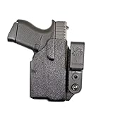 DeSantis Slim-Tuk Holster, Black, FITS: Glock 43 W/STREAMLIGHT TLR-6, Glock 43X W/STREAMLIGHT TLR-6