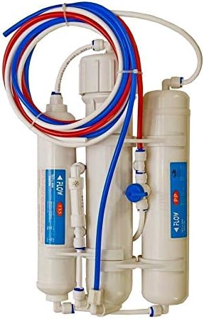 VYAIR Compact 3-Stage 50 Gallons Per Day (189 Litres) Reverse Osmosis Water Filter System For Marine Aquariums Tropical Fish Discus