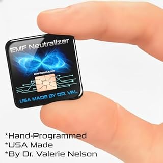 Cell Phone EMF Protection Neutralizers - USA Made - Slim Design - Developed by Dr. Valerie Nelson - 20 Pack