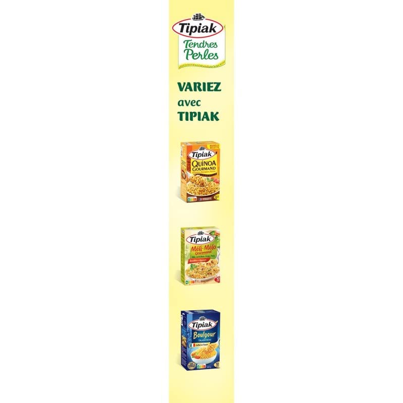 TIPIAK - Tendres Perles 350G - Lot De 2 - Vendu Par Lot