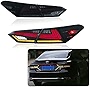 inginuity time LED Tail Lights For Toyota Camry 2018 2019 2020 2021 2022 Smoked Rear Lamps Animation DRL Brake Turn Signal Assembly Smoked Lens