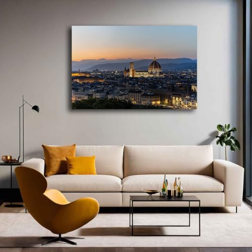 Tableau decoration murale impression sur toile cathédrale de Florence 90x60 - 2