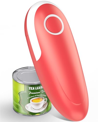 Electric Can Opener, One-Touch Automatic Can Opener Fits All Can