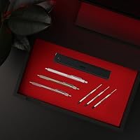 rOtring 600 Kugelschreiber | mittlere Spitze | Schwarze Tinte | perlweißer Schaft | nachfüllbar – Ansicht 7