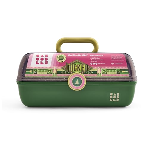 Caboodles Wicked, Elphaba-Purple Sparkle over Green