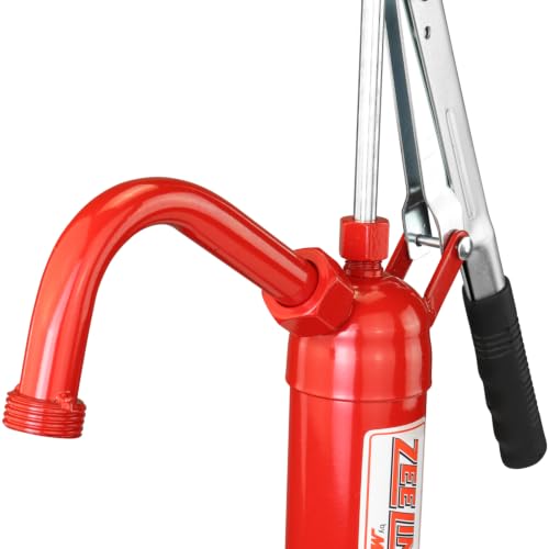 Image of ZEELINE by Milton Hand Operated Lever Drum Pump, 15-55 Gallon, 1 Gallon per 9 Strokes, All Steel Body, ZED-S