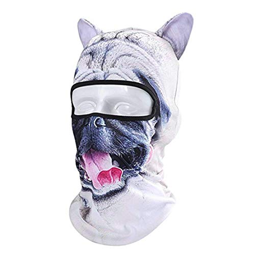 Image of Cat Balaclava,Dog Balaclava,Halloween Hat,Cute Full Face Hood Mask Animal Ski Mask for Hiking Riding Sports Outdoor