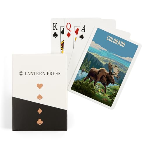 Lantern Press Colorado, Cartas Póker 52 piezas
