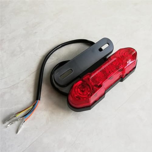 Feu arrière de moto 12V avec clignotant intégré pour un éclairage arrière optimal - 2