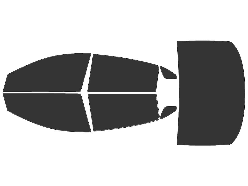 Rvinyl Window Tint Kit Compatible with Chevrolet Malibu 2017-2024 - Complete Precut Kit - 20%