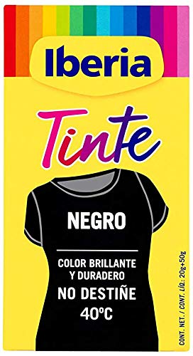 Super-Iride Tinte Ropa Negro (21) - Tejido - 0.04 kg